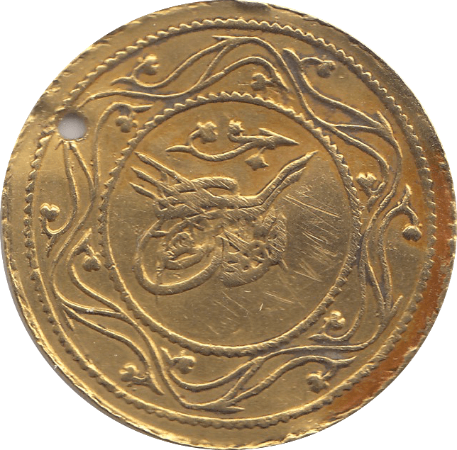 1223 GOLD OTTAMAN EMPIRE KM 614 RUMIALTIN