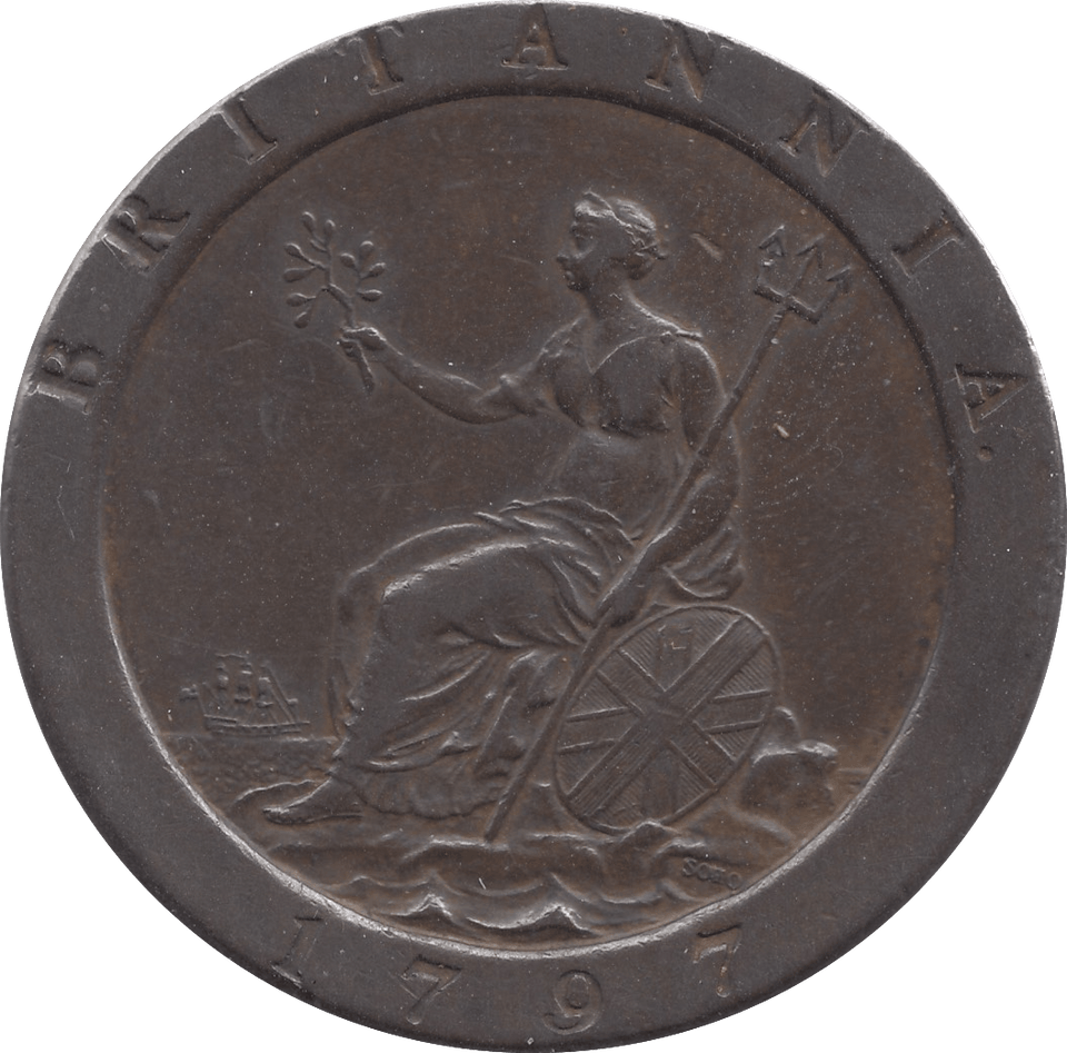 1797 PENNY ( EF )