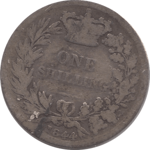 1844 SHILLING ( FAIR ) B - Shilling - Cambridgeshire Coins