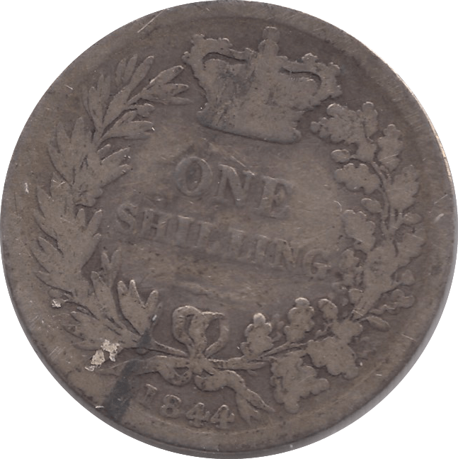 1844 SHILLING ( FAIR ) B - Shilling - Cambridgeshire Coins