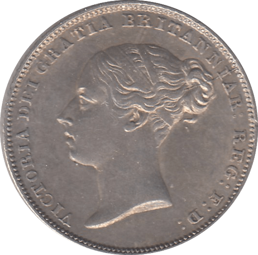 1845 SIXPENCE ( AUNC ) - Sixpence - Cambridgeshire Coins