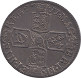 1711 SIXPENCE ( EF )