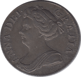 1711 SIXPENCE ( EF )