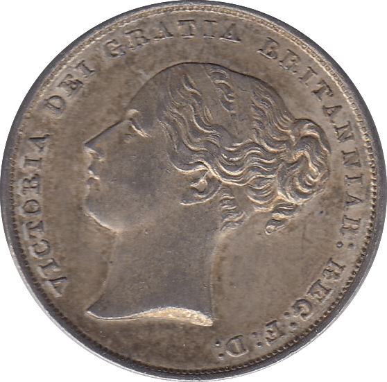 1853 SHILLING ( UNC ) B - Shilling - Cambridgeshire Coins