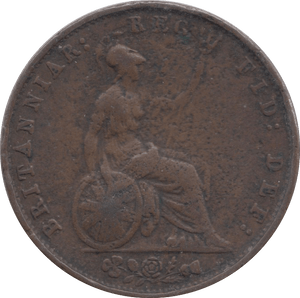 1853 HALFPENNY ( F ) 1 - Halfpenny - Cambridgeshire Coins