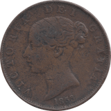 1853 HALFPENNY ( F ) 1 - Halfpenny - Cambridgeshire Coins