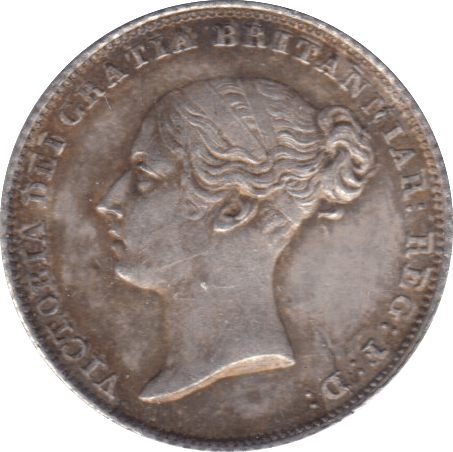 1844 SIXPENCE ( EF ) 3 - Sixpence - Cambridgeshire Coins