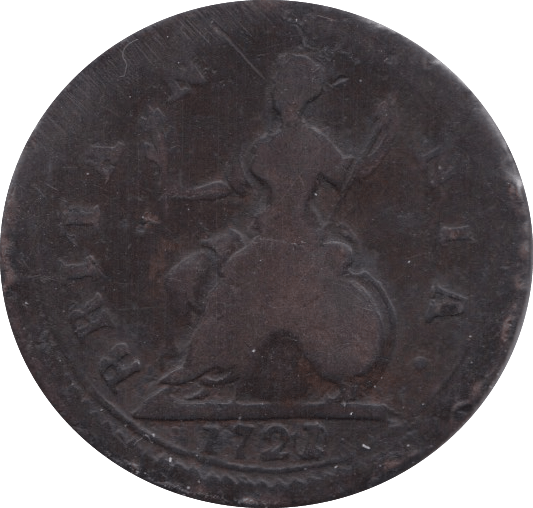 1721 FARTHING ( GF ) 3
