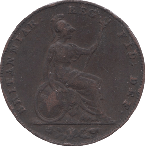 1854 FARTHING ( GF ) 6 - Farthing - Cambridgeshire Coins