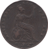 1854 FARTHING ( GF ) 6 - Farthing - Cambridgeshire Coins