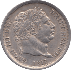 1817 SHILLING ( AUNC )