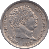 1817 SHILLING ( AUNC )