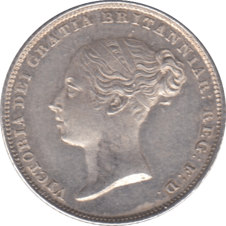 1850 SIXPENCE( UNC ) - Shilling - Cambridgeshire Coins