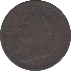 1832 HALFPENNY TOKEN NOVA SCOTIA CANADA ( REF 13 ) - Token - Cambridgeshire Coins