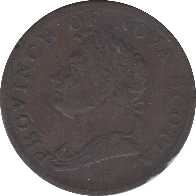 1832 HALFPENNY TOKEN NOVA SCOTIA CANADA ( REF 13 ) - Token - Cambridgeshire Coins