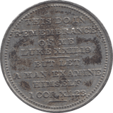 1831 TOKEN NORTH CHURCH ABERDEEN SCOTTISH PEW TOKEN ( REF 32 ) - Token - Cambridgeshire Coins