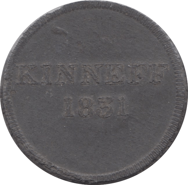 1831 TOKEN KINNEFF COMMUNION ( REF 25 ) - Token - Cambridgeshire Coins