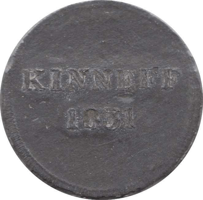 1831 TOKEN KINNEFF COMMUNION ( REF 28 ) - Token - Cambridgeshire Coins