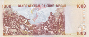 1000 PESO BANKNOTE GUINE BISSAU REF 1113