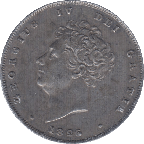 1826 SHILLING ( AUNC ) 2 - Shilling - Cambridgeshire Coins