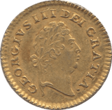 1800 GOLD THIRD GUINEA ( GVF ) GOLD GEORGE III