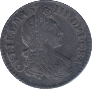 1701 MAUNDY THREEPENCE ( GVF ) 1