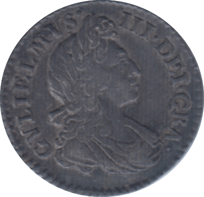 1701 MAUNDY THREEPENCE ( GVF ) 1