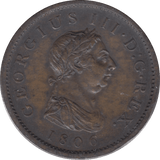 1806 PENNY ( EF ) 5