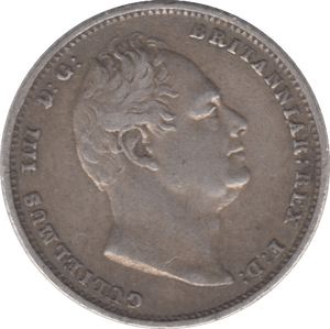 1837 SIXPENCE ( GF ) 5 - Sixpence - Cambridgeshire Coins