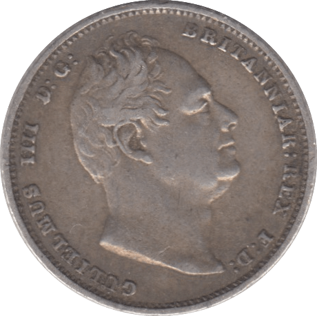 1837 SIXPENCE ( GF ) 5 - Sixpence - Cambridgeshire Coins
