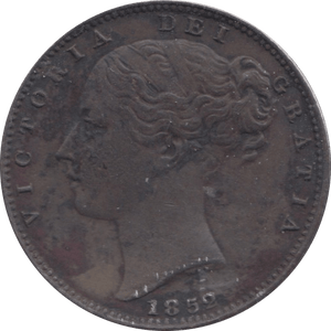 1852 FARTHING ( VF ) - Farthing - Cambridgeshire Coins