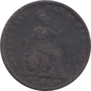 1828 FARTHING ( FAIR ) - Farthing - Cambridgeshire Coins