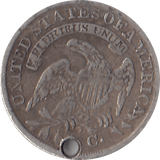 1836 SILVER FIVE CENTS USA - WORLD COIN - Cambridgeshire Coins