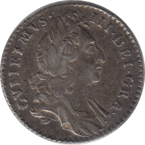 1697 SIXPENCE ( GVF ) 2