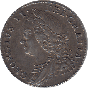 1757 SIXPENCE ( EF ) 2