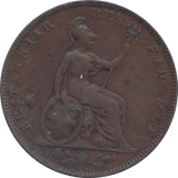 1826 FARTHING ( VF ) - Farthing - Cambridgeshire Coins