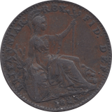 1823 FARTHING ( VF )