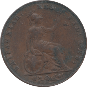 1853 FARTHING ( VF ) - Farthing - Cambridgeshire Coins