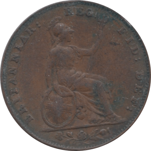 1853 FARTHING ( VF ) - Farthing - Cambridgeshire Coins