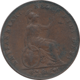 1853 FARTHING ( VF ) - Farthing - Cambridgeshire Coins