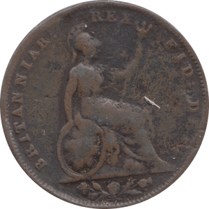1851 FARTHING ( FAIR ) - Farthing - Cambridgeshire Coins