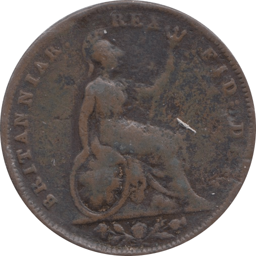 1851 FARTHING ( FAIR ) - Farthing - Cambridgeshire Coins