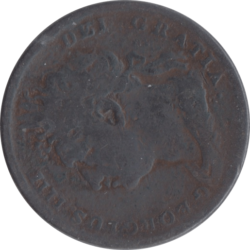 1825 FARTHING ( FAIR ) - Farthing - Cambridgeshire Coins