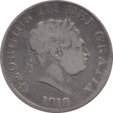1818 HALFCROWN ( FAIR ) 3