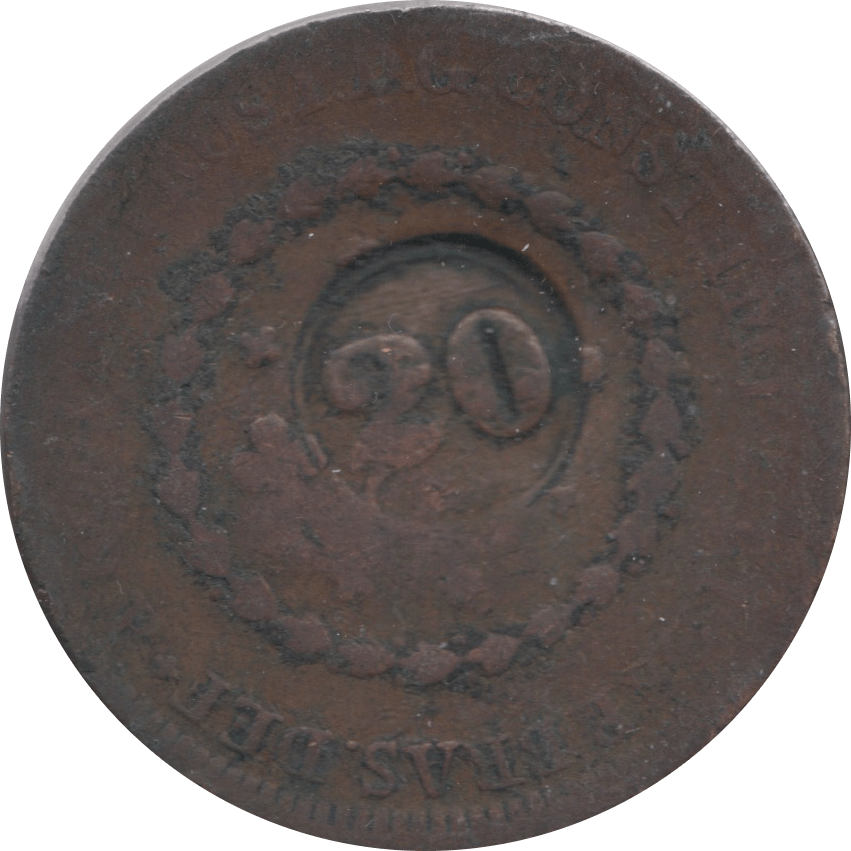1830 20 REIS BRAZIL - WORLD COINS - Cambridgeshire Coins