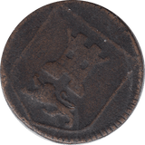 1667 FARTHING TOKEN NORWICH