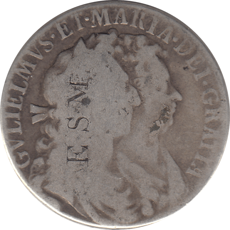 1689 HALFCROWN ( NF ) 3