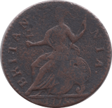 1775 HALFPENNY ( F )