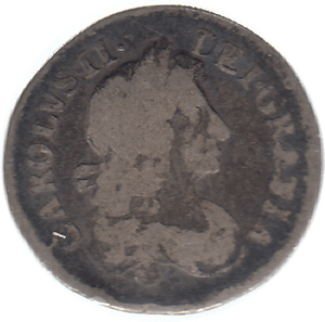 1680 MAUNDY THREEPENCE ( NF ) 3