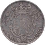 1821 HALFCROWN ( GF )